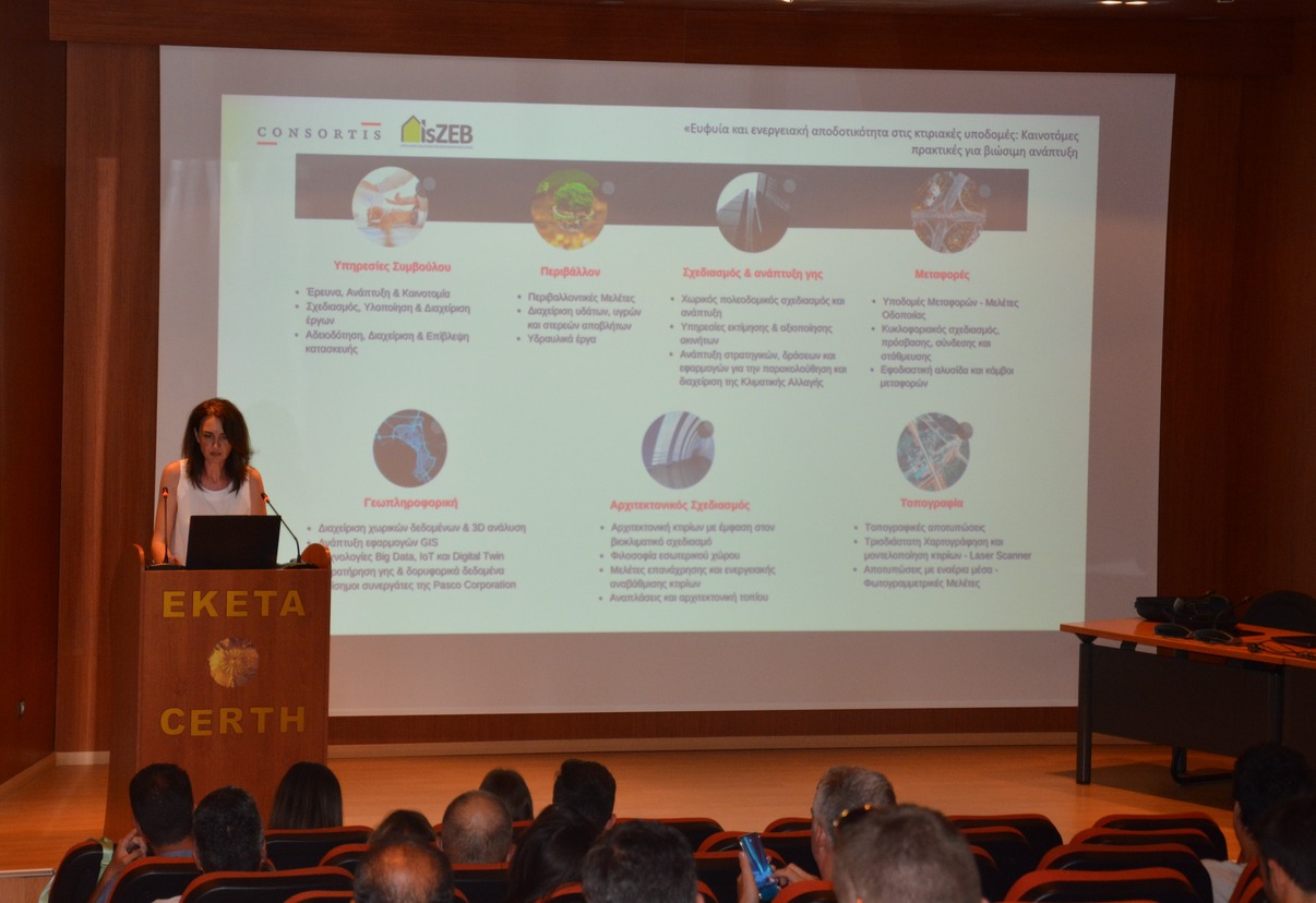 Η Consortis στο συνέδριο του IsZEB