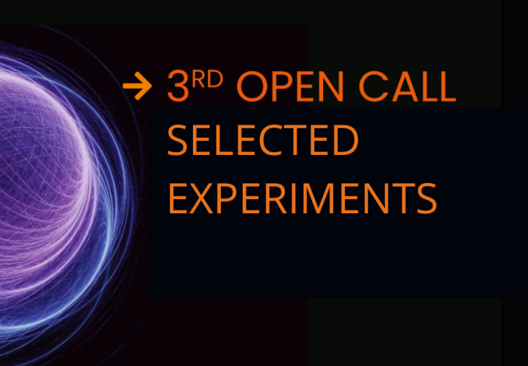 Meet the selected experiments from the EUH4D